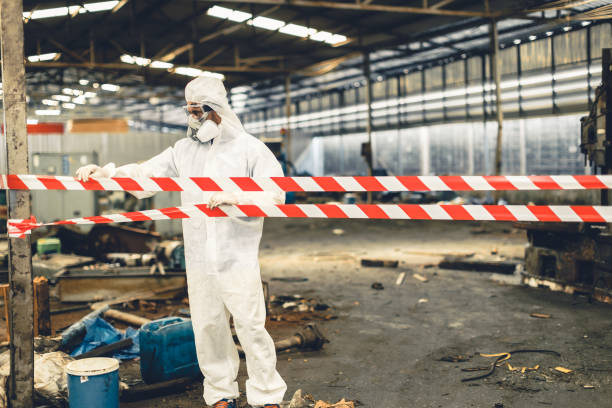 Professional Odor Removal technician working in Georgetown, CA